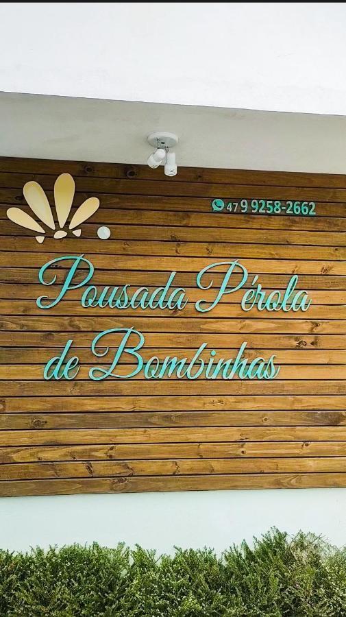Perola De Bombinhas Hotell Exteriör bild